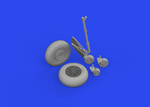 Eduard 648965 TBF/ TBM wheels w/ pattern ACADEMY 1/48 – imagen 3