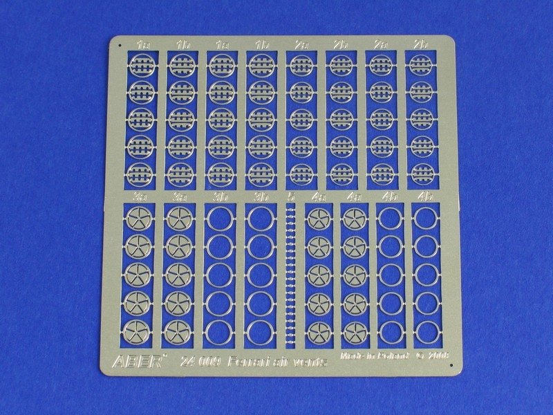 Aber 24009 Nawiewniki do aut Ferrari 1/24