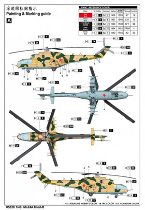 Trumpeter 05828 Mi-24A Hind-B 1/48 – immagine 4