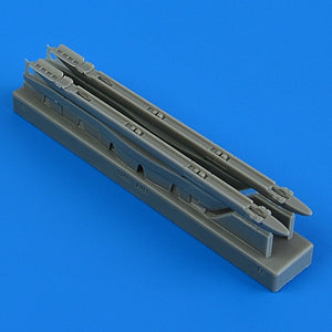 Quickboost QB49168 Sepecat Jaguar GR.1/GR.1a upper pylons with adapters AIRFIX 1/48
