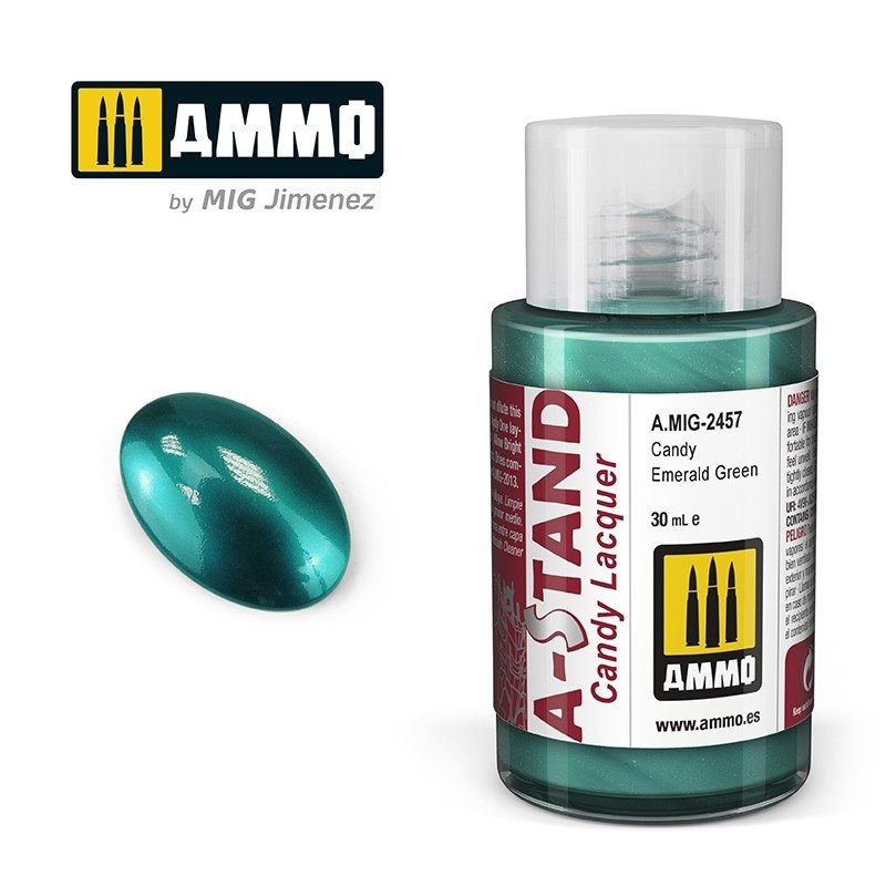 Munitions Mig 2457 A-STAND Candy Emerald Green 30ml