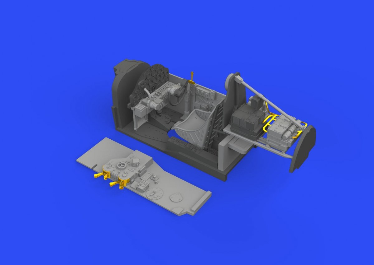 Eduard 648544 P-38F cockpit 1/48 TAMIYA – Bild 2