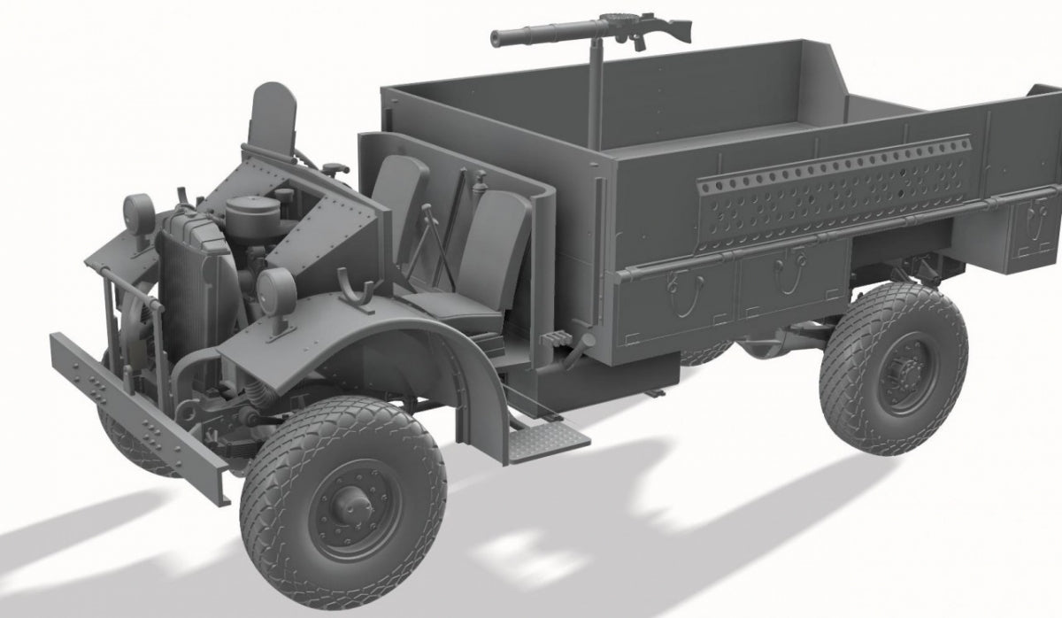 Thunder Model 35304 LRDG F30 Patrol Truck CMP in LRDG service 1/35 – zdjęcie 6