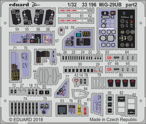 Eduard 33196 MiG-29UB TRUMPETER 1/32 – image 2