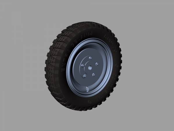 Panzer Art RE35-404 Kfz.13 road wheels (late pattern) 1/35 – Bild 2
