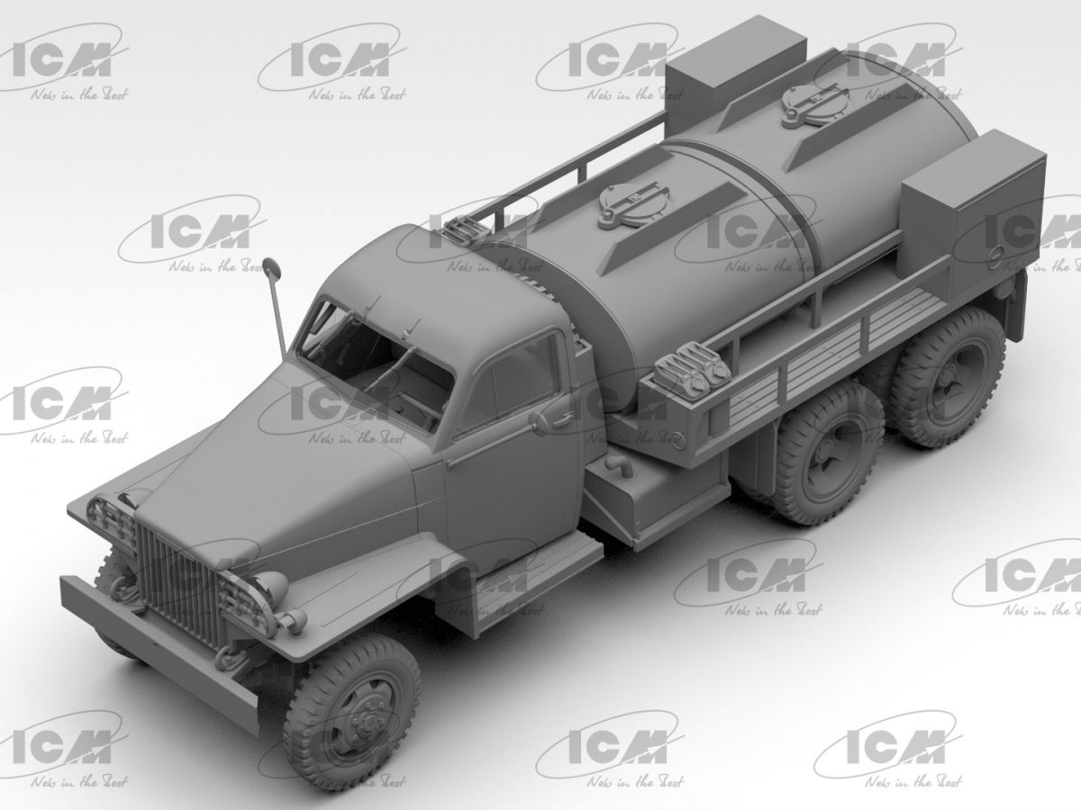 ICM 35492 Studebaker US6-U5 WWII US Gasoline Tank Truk 1/35 – immagine 3