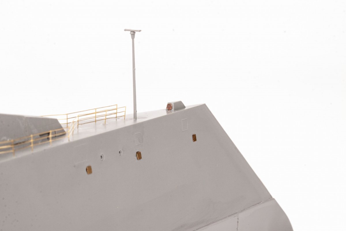 Eduard 53288 USS DDG-1000 Zumwalt SNOWMAN MODELS, TAKOM 1/350 – immagine 15
