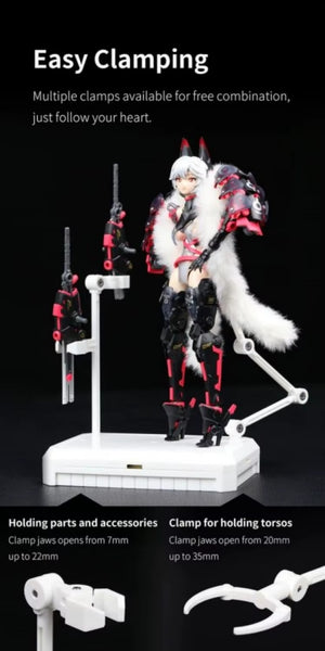 DSPIAE UMS-01WT General Purpose Model Display Stand (White) – Bild 3