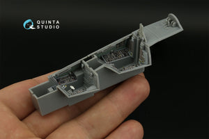 Quinta Studio QD48395 F-14A 3D-Printed &amp;amp; coloured Interior on decal paper (Hobby Boss) 1/48 – imagen 9
