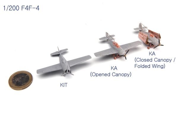 Ensemble d&amp;#39;avions de pont USS Enterprise de la Seconde Guerre mondiale MK1 Design MS-20018 pour CV-6 Enterprise à l&amp;#39;échelle 1/200 – image 8