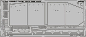 Eduard 36239 Schurzen StuG. III Ausf. G 1943 1/35 Dragon – immagine 2