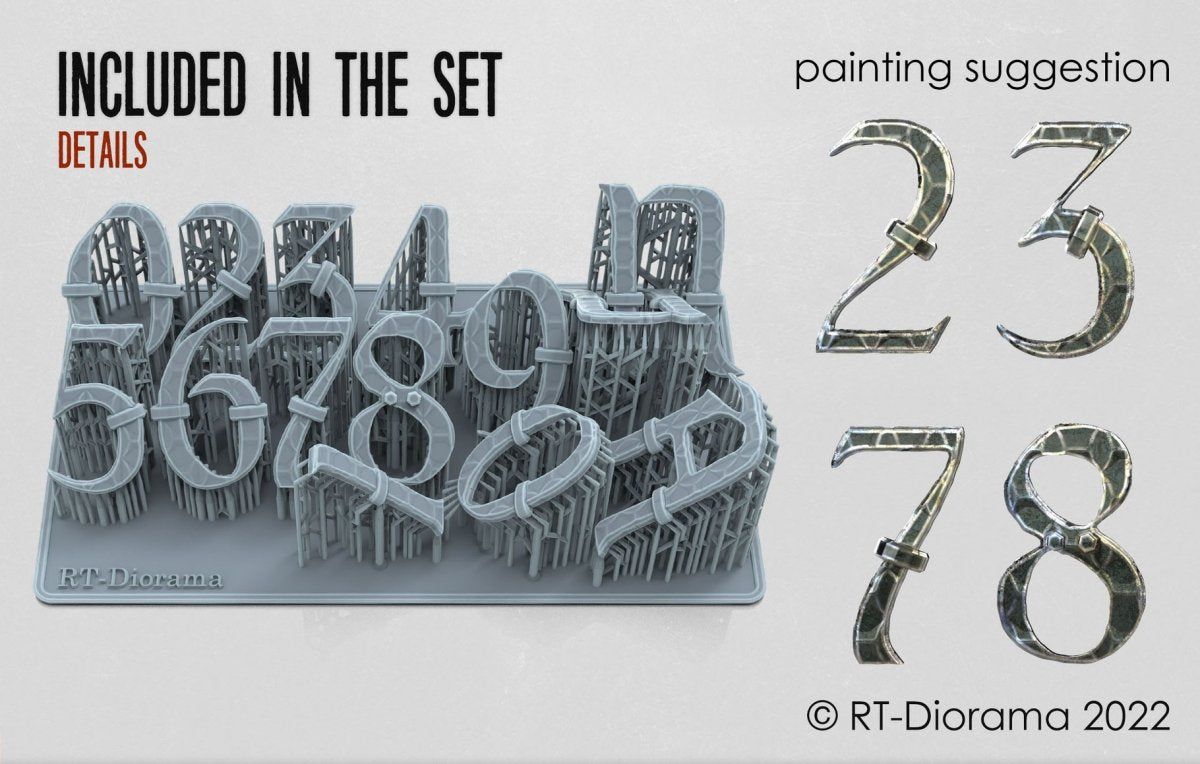 RT-Diorama 35673 Wall Anchor Set [Type 2] 1/35 – immagine 2