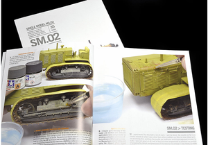 TankArt SM.02 S-65 Tractor Painting Technique Book By Michael Rinaldi – immagine 3