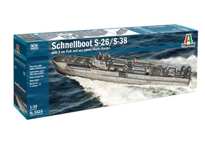 Italeri 5625 SCHNELLBOOT S-26 / S-38 1/35 – imagen 2