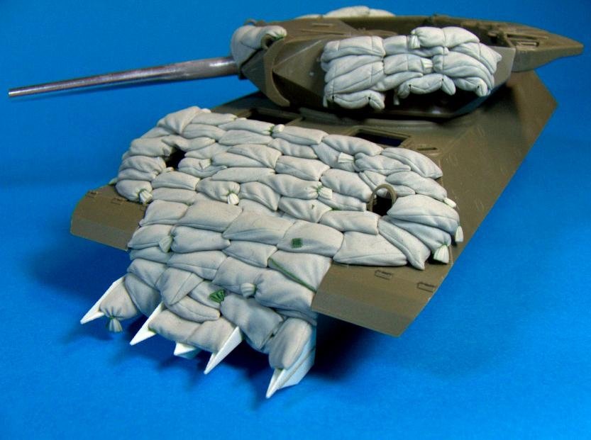 Panzer Art RE35-175 Blindage sable « lourd » pour chasseur de chars M10 « Wolverine » 1/35 – image 3
