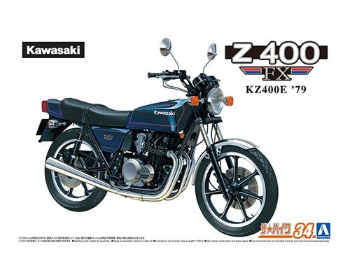 Aoshima 06368 Kawasaki KZ400E Z400FX 79 1/12 – image 2