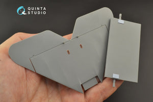 Quinta Studio QD24001 Fokker Dr.1 3D-Printed &amp;amp; coloured Interior on decal paper (Meng) 1/24 – Bild 5