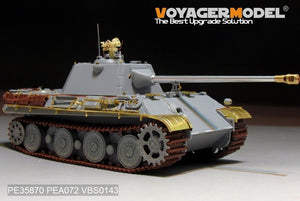 Voyager Model PE35870 WWII German Panther II Prototype Design Plan basic for AMUSING HOBBY 1/35 – Bild 5