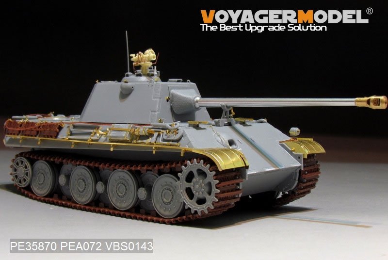 Voyager Model PE35870 WWII German Panther II Prototype Design Plan basic for AMUSING HOBBY 1/35 – Bild 5