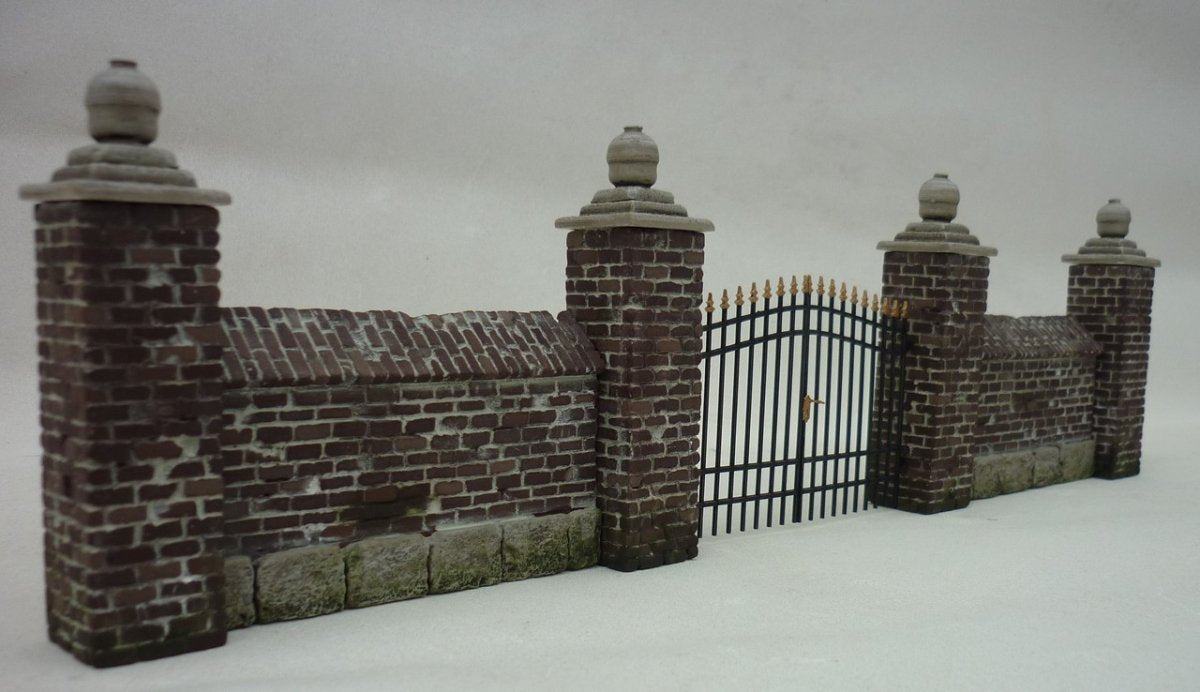 RT-Diorama 35243 Park wall with Fence 1/35 – imagen 3