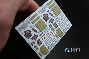 Quinta Studio QR32003 GRU-7A ejection seats for F-14A (2pcs) (for Tamiya kit) 1/32 – immagine 2
