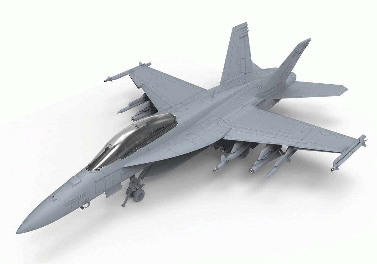 Meng Model LS-013 Boeing F/A-18E Super Hornet 1/48 – immagine 3