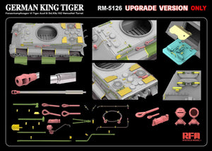 Rye Field modèle 5126 German King Tiger Ausf.B Sd.Kfz.182 Tourelle Henschel – Version améliorée 1/35 – image 4