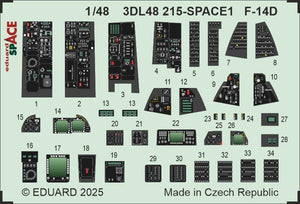 Eduard 3DL48215 F-14D SPACE GREAT WALL HOBBY 1/48 – image 3