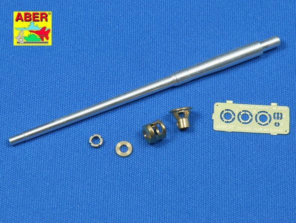 Canon Aber 35L-005 avec frein de bouche Pak 40/3 pour Marder III M Tamiya 1/35