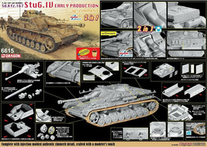 Dragon 6615 Sd.Kfz. 167 StuG. IV Early Production with Zimmerit 1/35 – imagen 2
