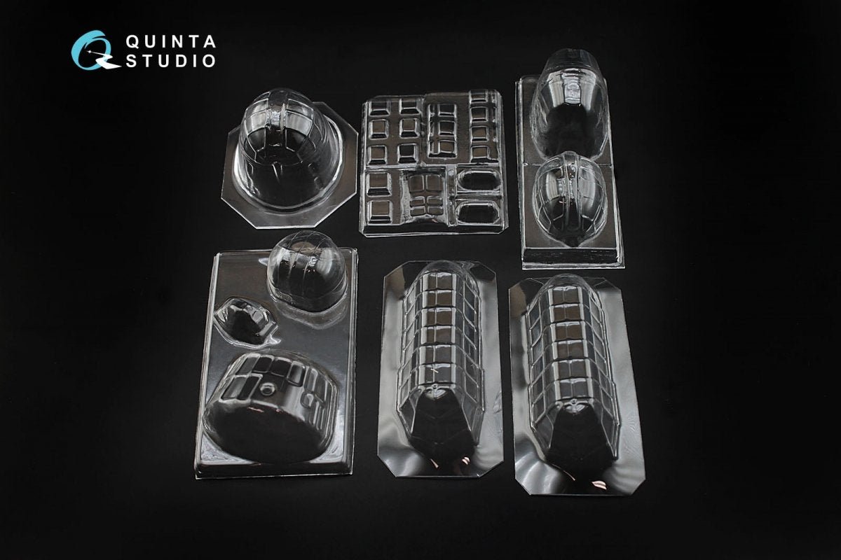 Quinta Studio QC72005 Pe-8 vacuformed clear canopy (for 7264 Zvezda kit) 1/72 – immagine 7