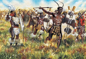 Italeri 6051 Zulu Warriors (Zulu War) 1/72 – immagine 2