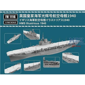 FlyHawk Model FH1116 HMS Illustrious 1940 1/700 – Bild 3