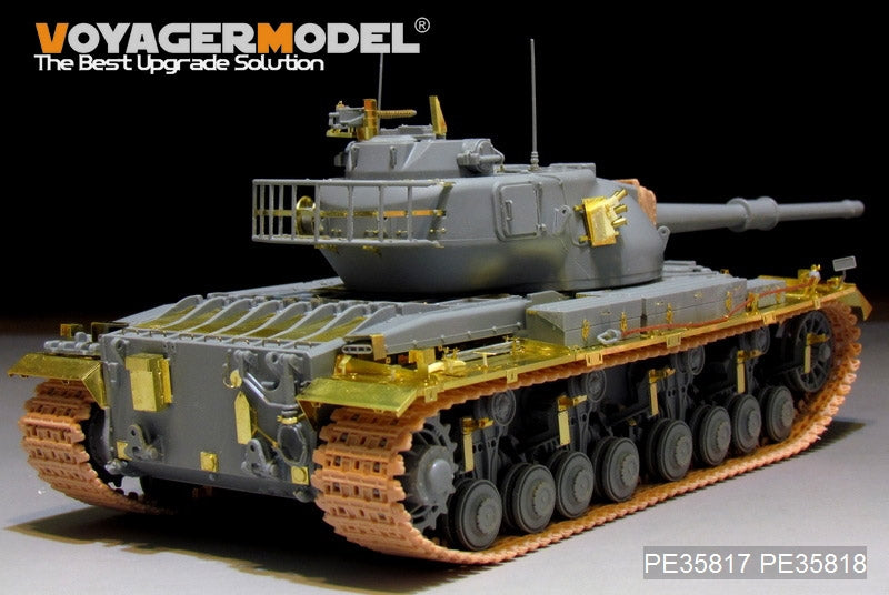 Voyager Model PE35818 British Conqueror MK.II Heavy Tank MK2 Fenders For DRAGON 3555 1/35 – immagine 2