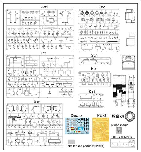 Das Werk DW35039 GFF Eagle IV EKT / FuPers 2013 1/35 – immagine 12