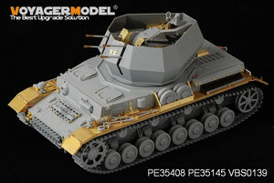 Voyager modèle PE35408 WWII Panzer allemand IV ausf G 20mm Flakpanzer IV &amp;quot;Wirbelwind&amp;quot; pour DRAGON 6342 1/35 – image 2