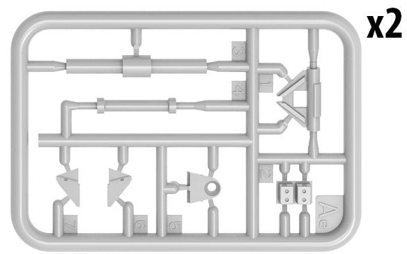 MiniArt 37045 KMT-7 MID TYPE MINE-ROLLER 1/35 – immagine 3