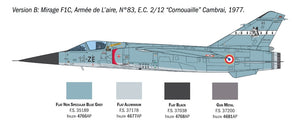 Italeri 2839 Mirage F1 C/CR 1/48 – immagine 5