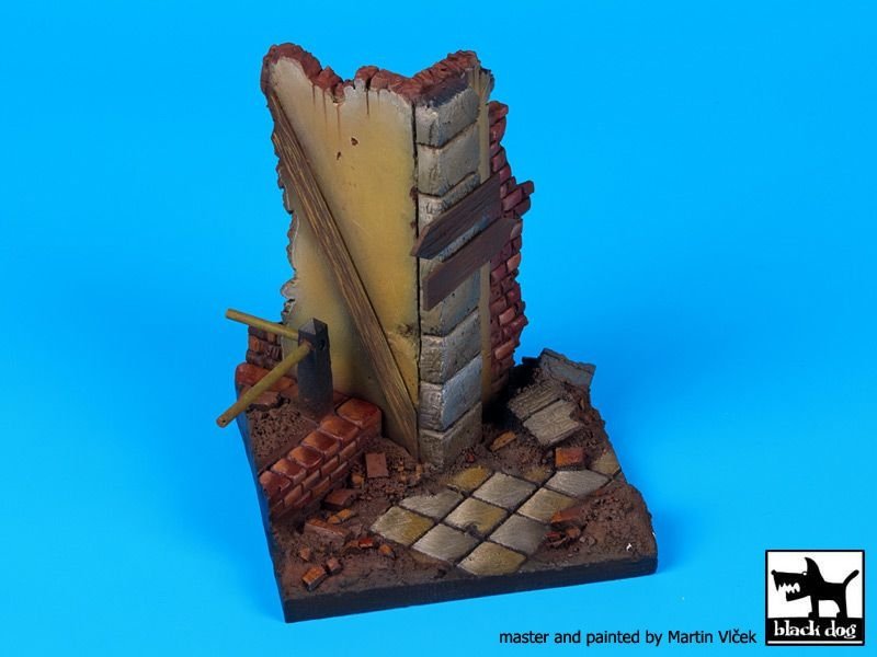 Black Dog D35057 House corner N°2 base 1/35 – immagine 5