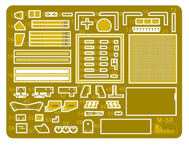 MiniArt 35260 T-60 PLANT N.37, SVERDLOVSK PROD. SPRING 1942. INTERIOR KIT 1/35 – immagine 18