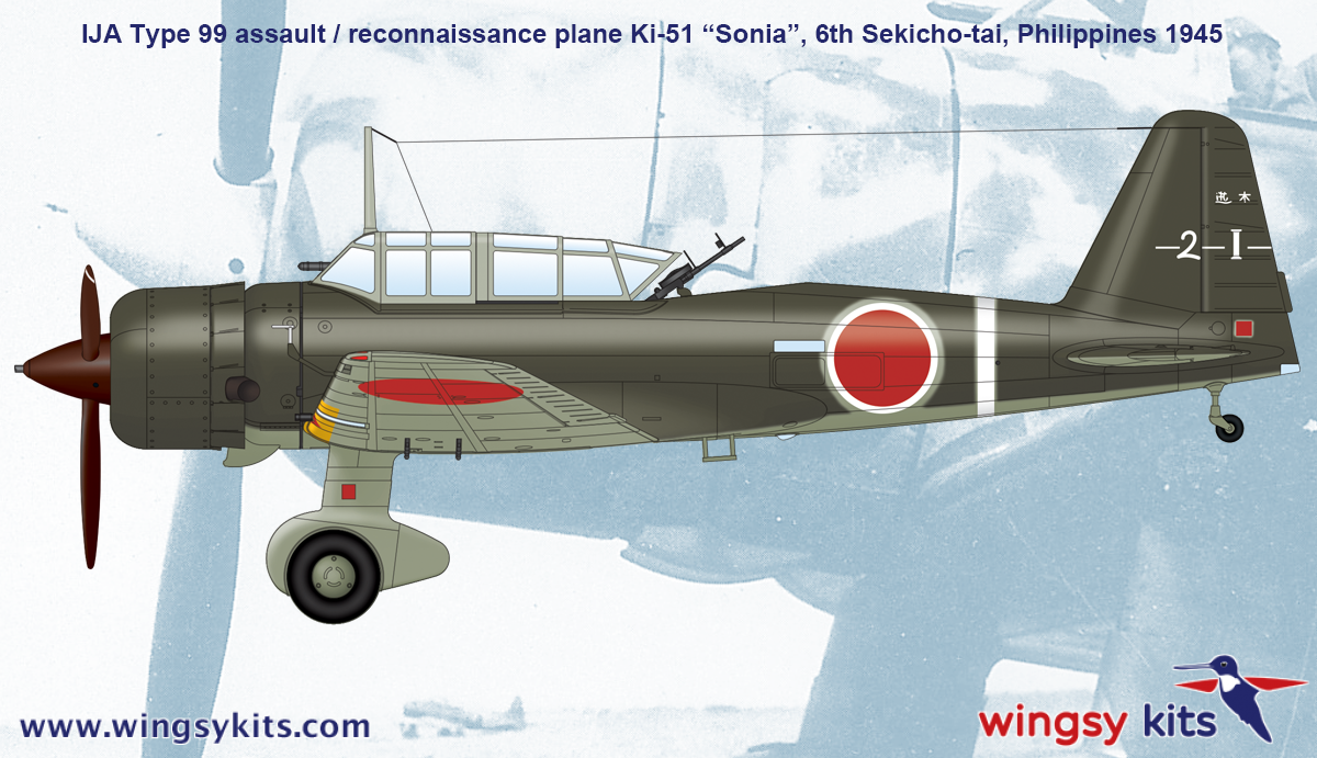 Wingsy Kits D5-05 IJA Type 99 assault/recon. plane Ki-51 “Sonia” 1/48 – Bild 19
