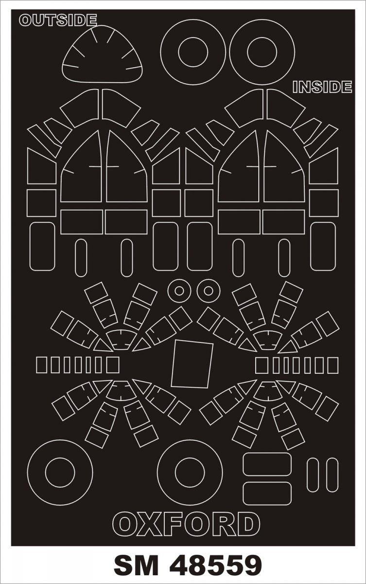 Montex SM48559 OXFORD for SPECIAL HOBBY 1/48