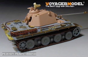 Voyager Model PE351071 WWII German Panther II Prototype Design Plan basic for Amusing Hobby 1/35 – Bild 2