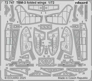 Eduard 72747 TBM-3 folded wings HOBBY BOSS 1/72