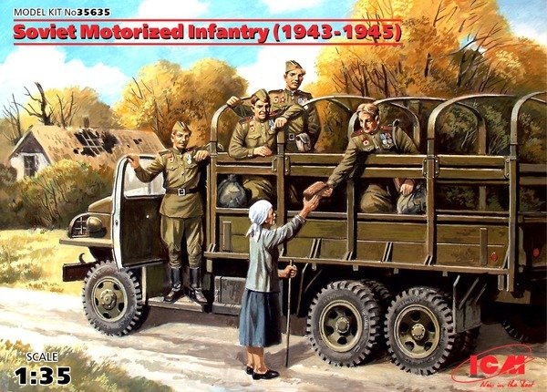 ICM 35635 Infanterie motorisée soviétique (1943-1945) (1/35)