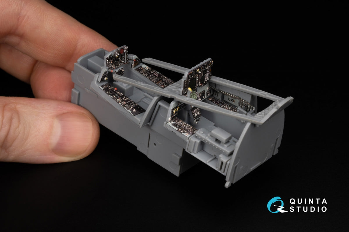 Quinta Studio QDS-48448 F-4G early 3D-Printed &amp;amp; coloured Interior on decal paper (Zoukei Mura SWS) (Small version) 1/48 – immagine 10