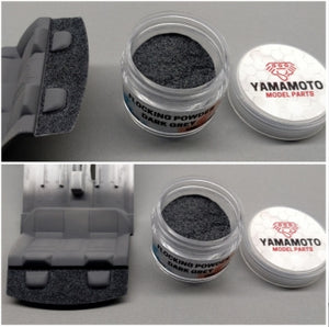 Yamamoto YMPF003 Flocking Powder Dark Grey – immagine 2