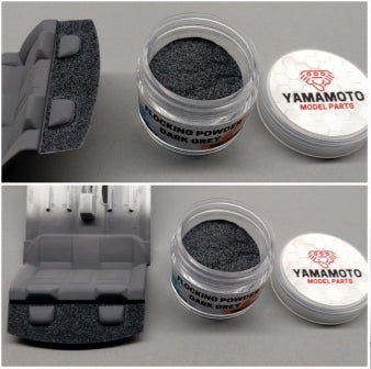Yamamoto YMPF003 Flocking Powder Dark Grey – immagine 2