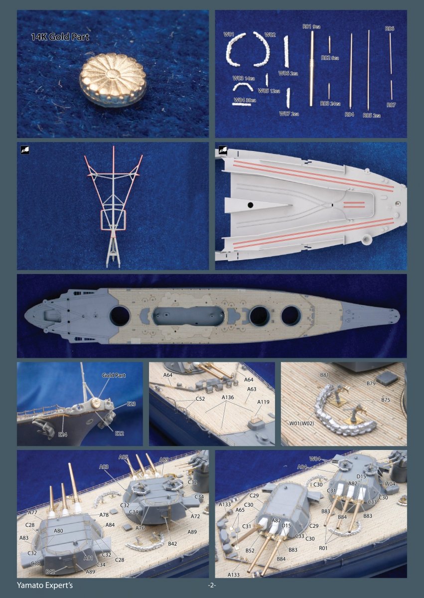 MK1 Design MD-35024 New Yamato Super Detail 1/350 – Bild 9