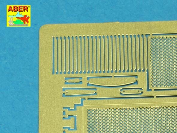 Aber 35G32 Grilles for Russian Tank T-55AM also for T-55AMV 1/35 – immagine 6
